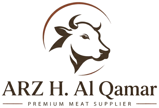 Arz Qammar — premium global culinary sourcing logo